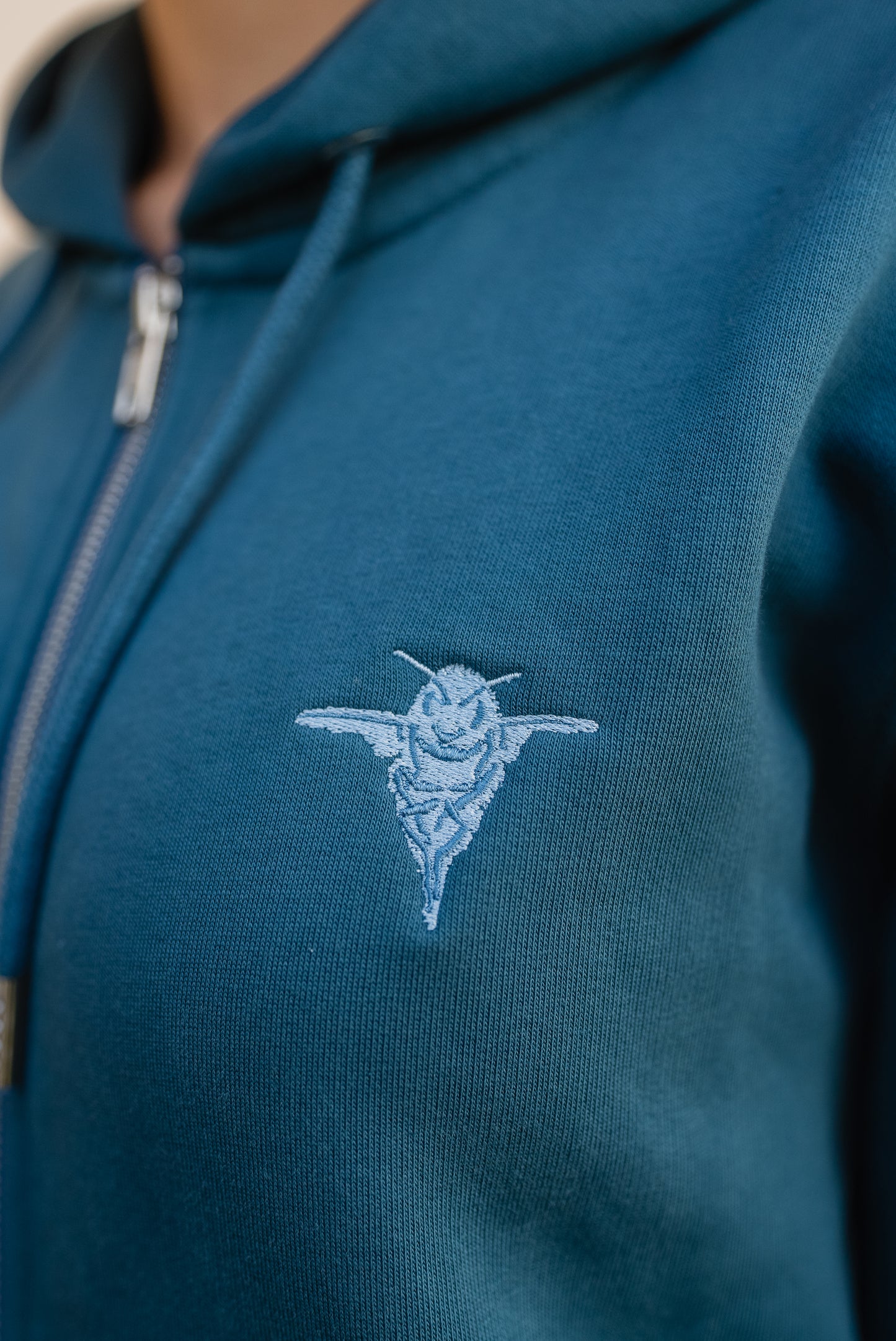 BEESTEEZ - Zipper Hoodie Blau