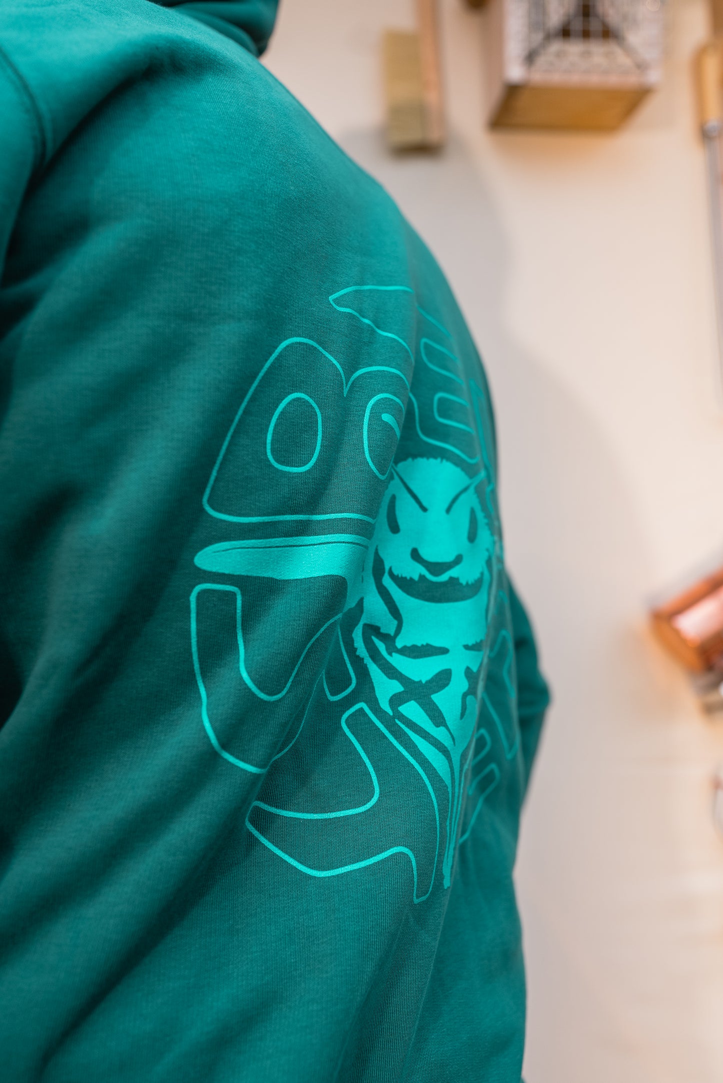 BEESTEEZ - Zipper Hoodie Glazed Green