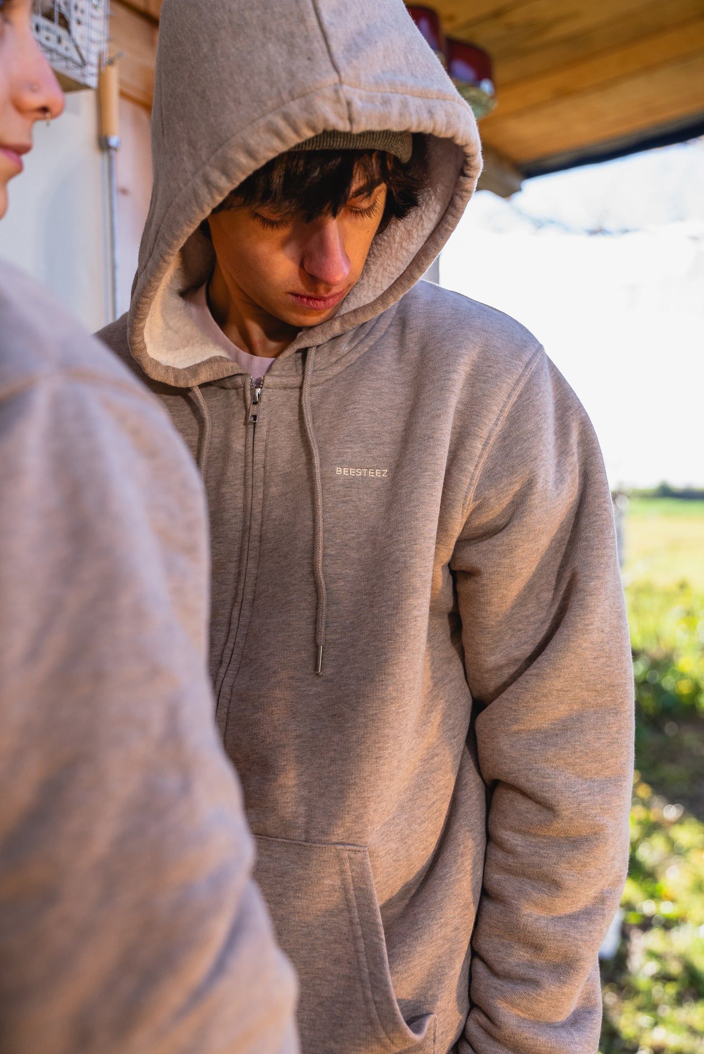 BEESTEEZ - Gefütterter Zipper Hoodie