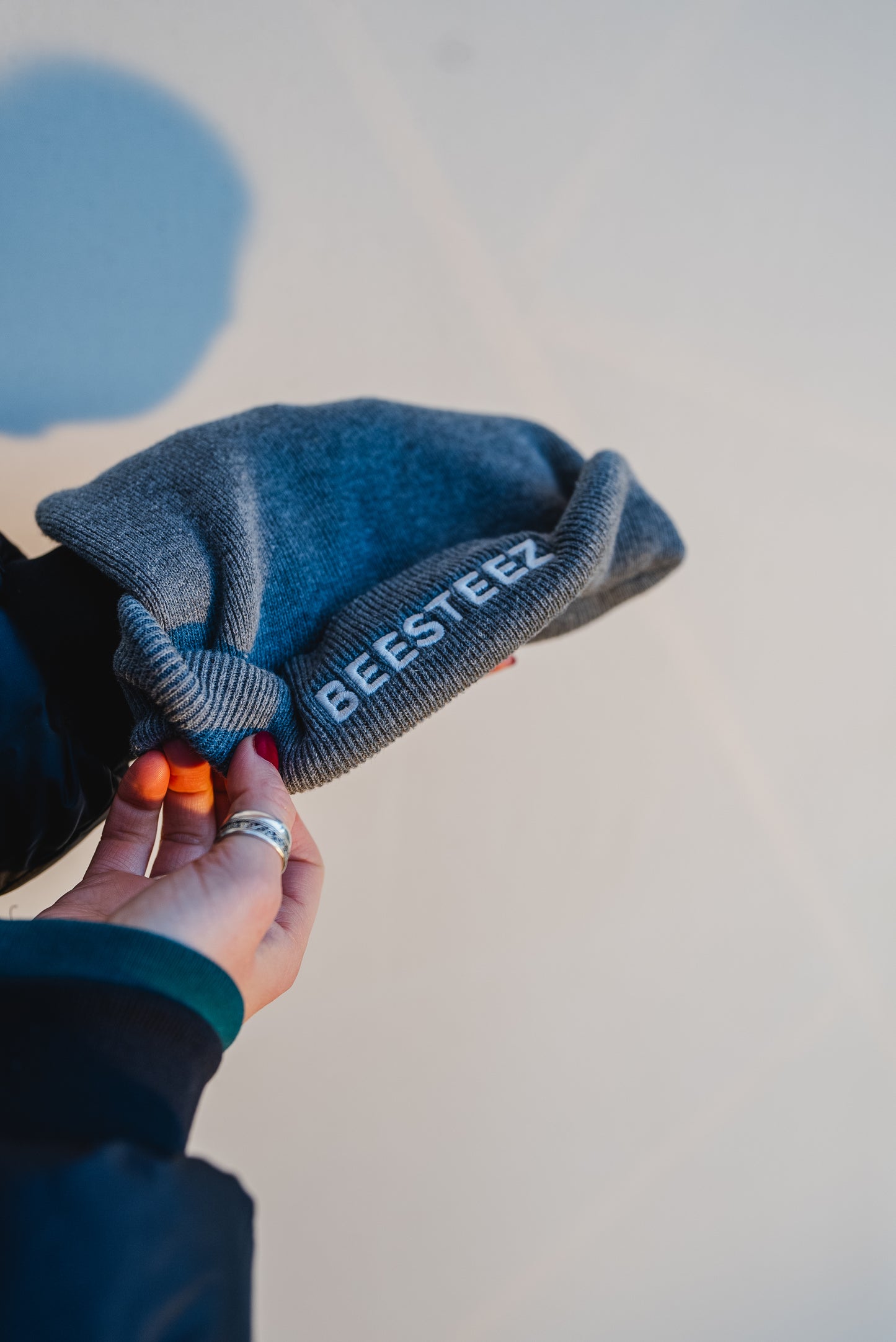 BEESTEEZ Unisex Beanie - mit doppelten Stick