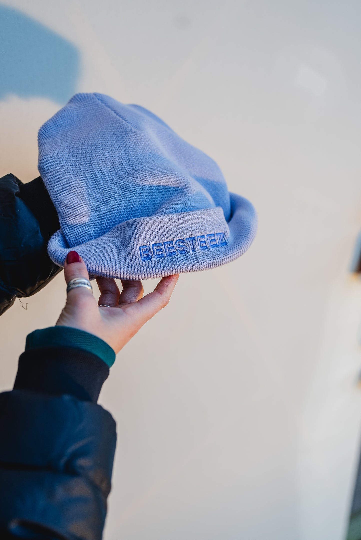 BEESTEEZ Unisex Beanie - mit doppelten Stick