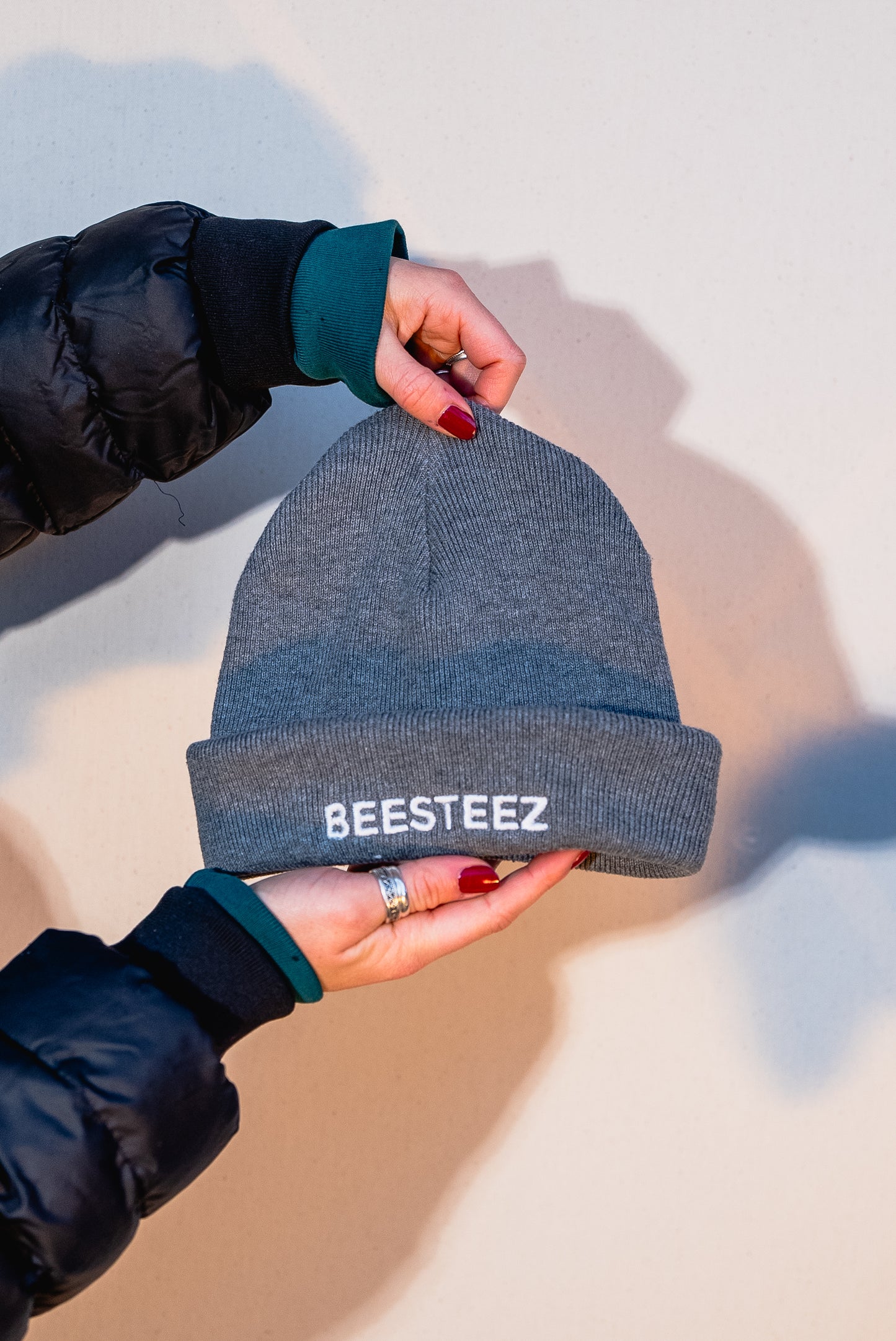 BEESTEEZ Unisex Beanie - mit doppelten Stick