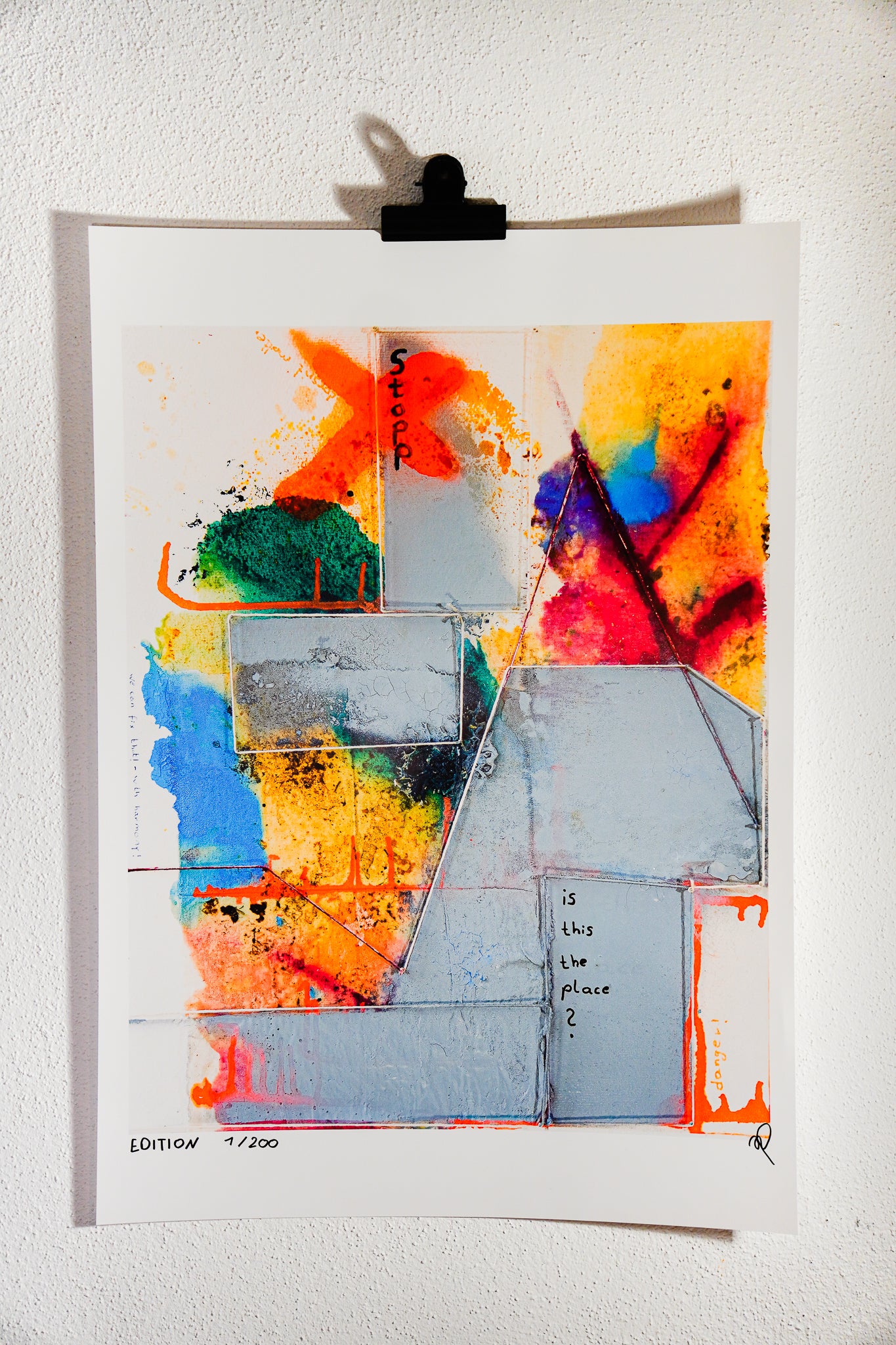 Kunstdruck - IS THIS THE PLACE?
