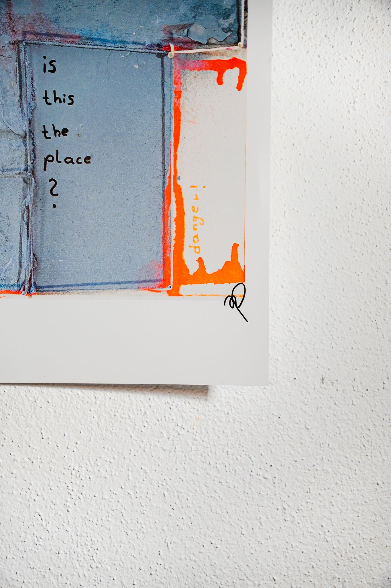 Kunstdruck - IS THIS THE PLACE?