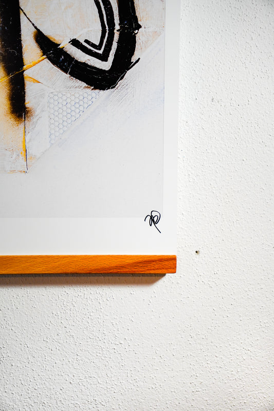 Kunstdruck - HIT AND SPLIT