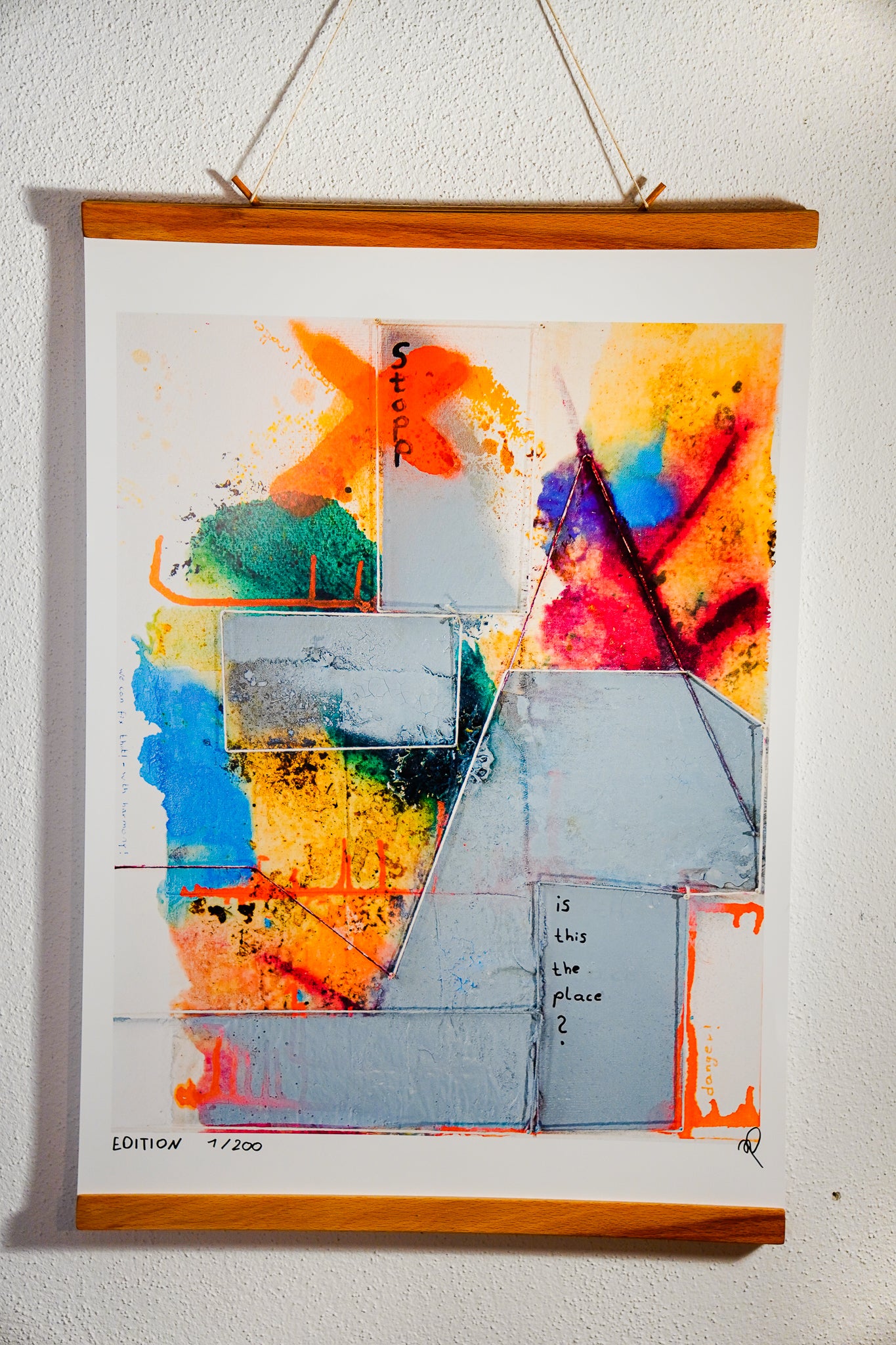 Kunstdruck - IS THIS THE PLACE?