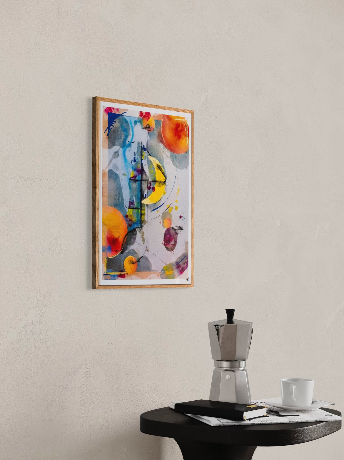 Poster, Kunstdruck "Spherical Shine" A3 Fine Art Print - nohkob Noah Solleder