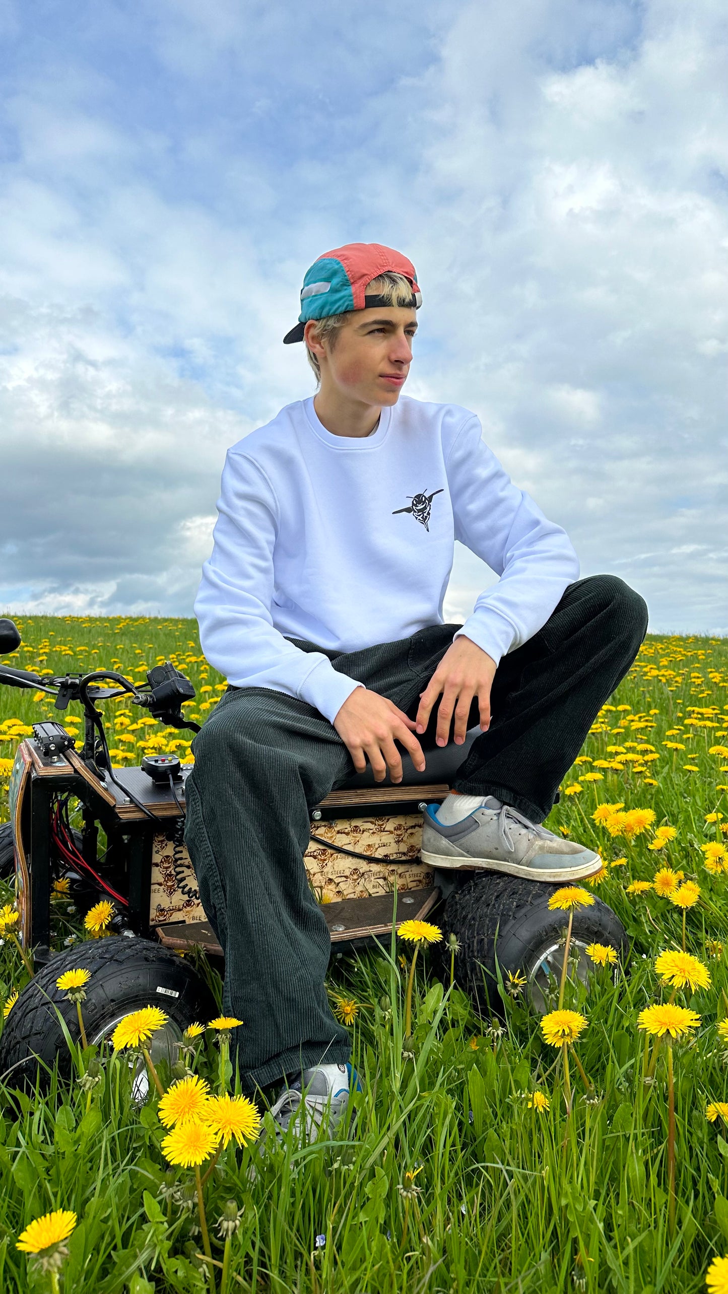 Changer Sweatshirt white
