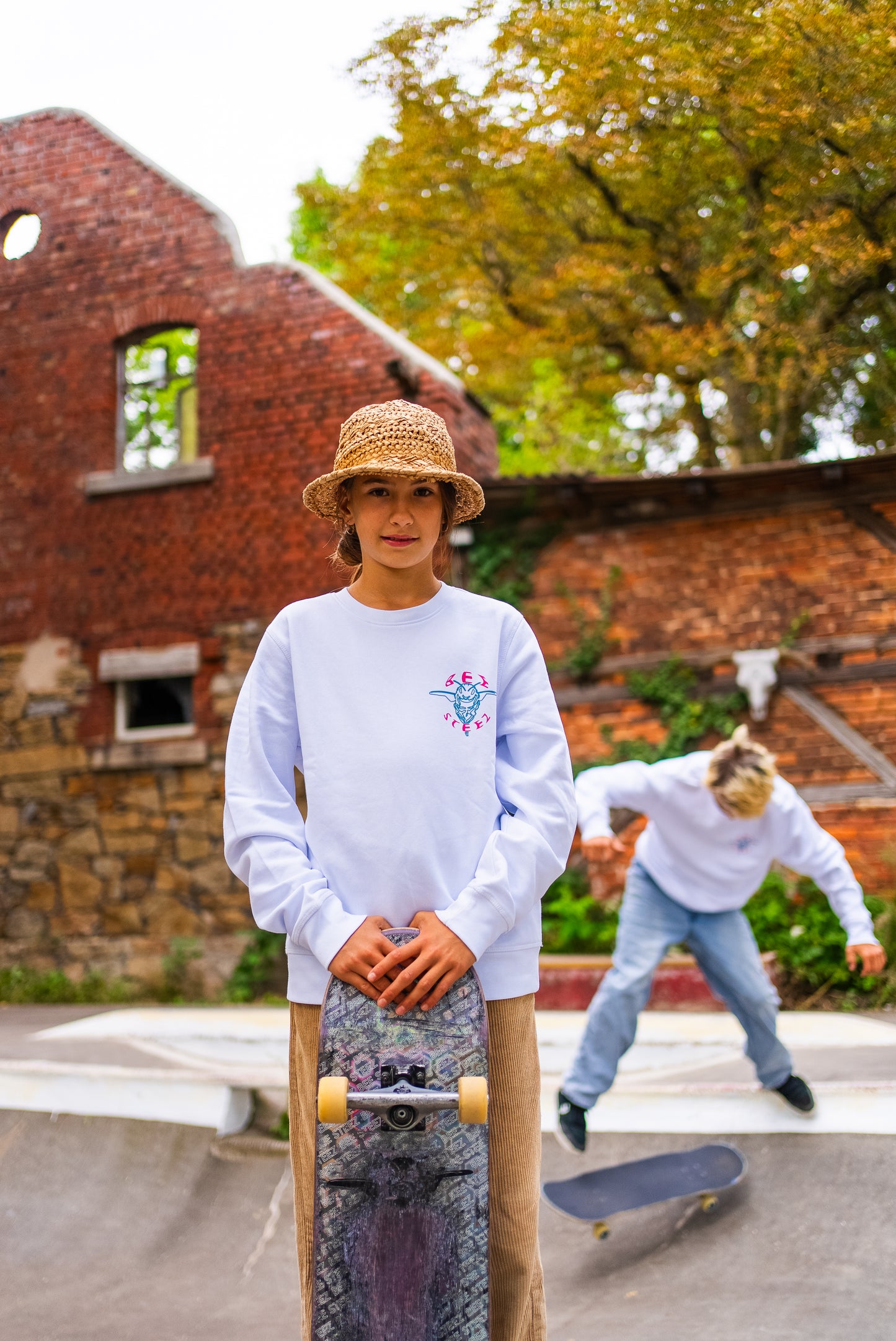 BEESTEEZ - Sweatshirt white