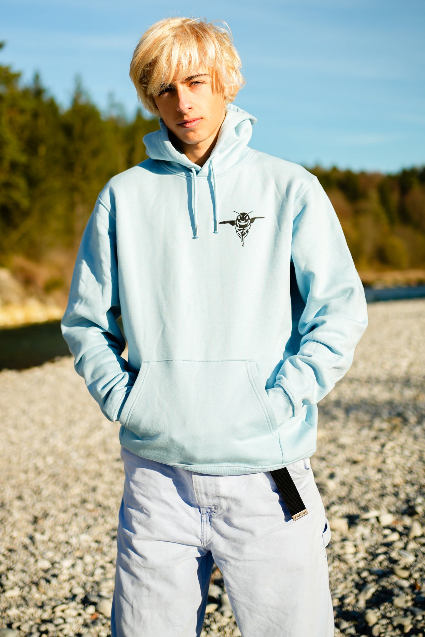 Hoodie Sky Blue